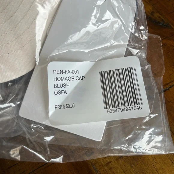 NWT P.E Nation Logo Homage Cap In Blush New In Packaging baseball‎ hat - Picture 5 of 5